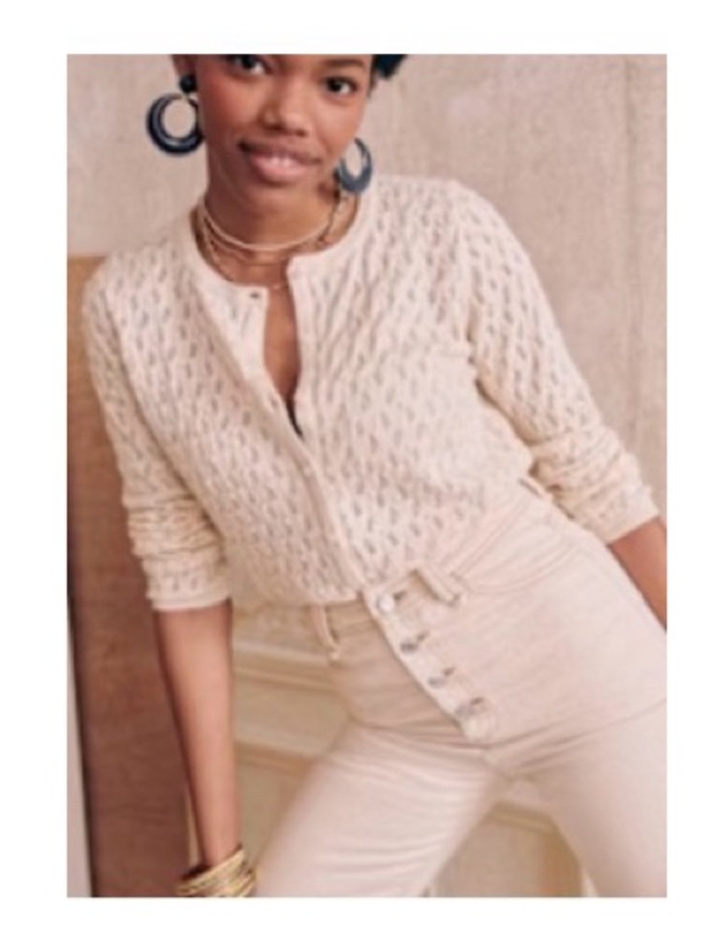 Sézane Philllipe cardigan